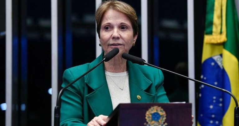 Tereza Cristina finalmente se manifesta sobre a possibilidade de ser vice de Flávio