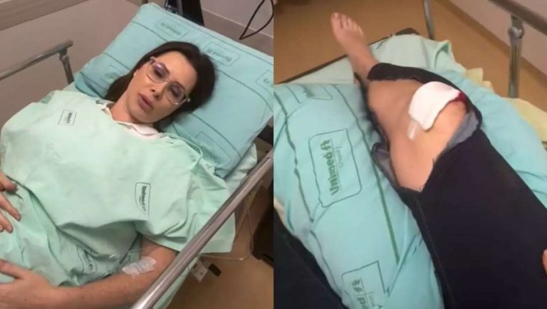 Deputada Carol De Toni sofre acidente e passa por cirurgia (veja o vídeo)